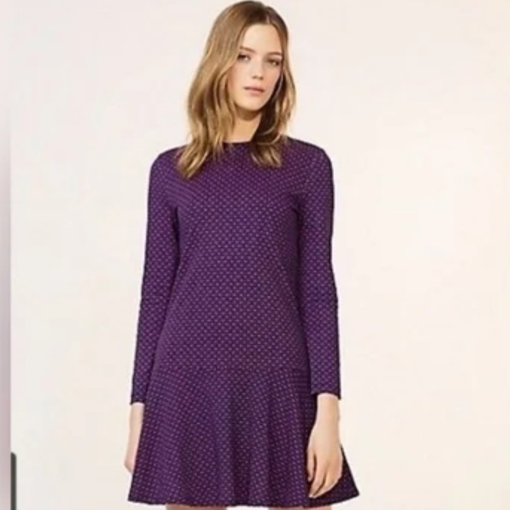 Tory Burch Jenny Dress in Navy Sea Ochos Rios small